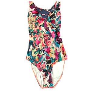 Prana One Piece Floral Swimsuit S